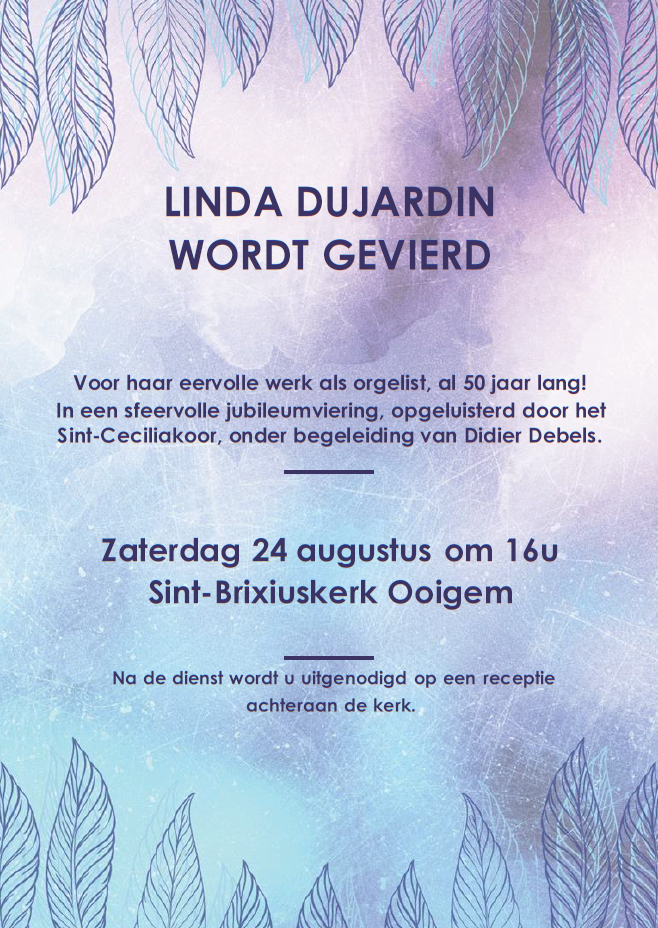 Linda Dujardin Wordt Gevierd | Kerknet